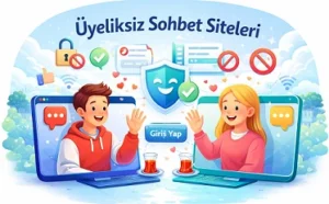Üyelik İstemeyen Chat Sohbet Siteleri